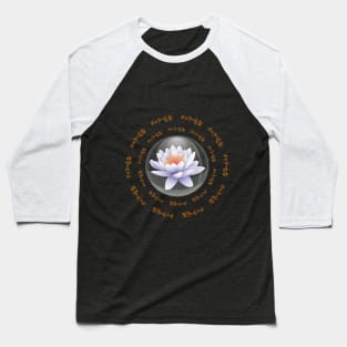 lotus & mantra Baseball T-Shirt